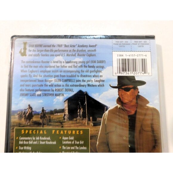 True Grit Special Collectors Edition John Wayne DVD Widescreen - Picture 3 of 3